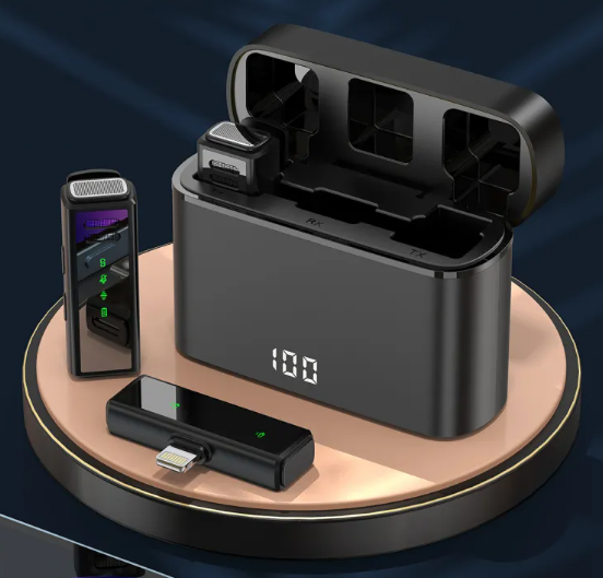 Portable Interview Mic Duo